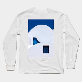 Different wavelengths - Santorini island Long Sleeve T-Shirt